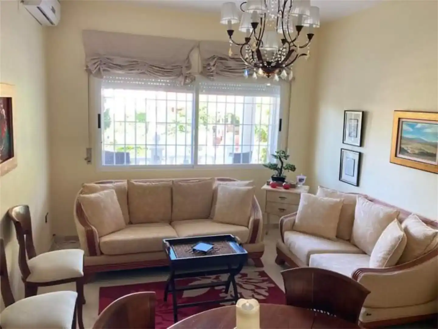 Sala de estar de Casa o chalet en venta en Cieza con Aire acondicionado, Piscina y Balcón