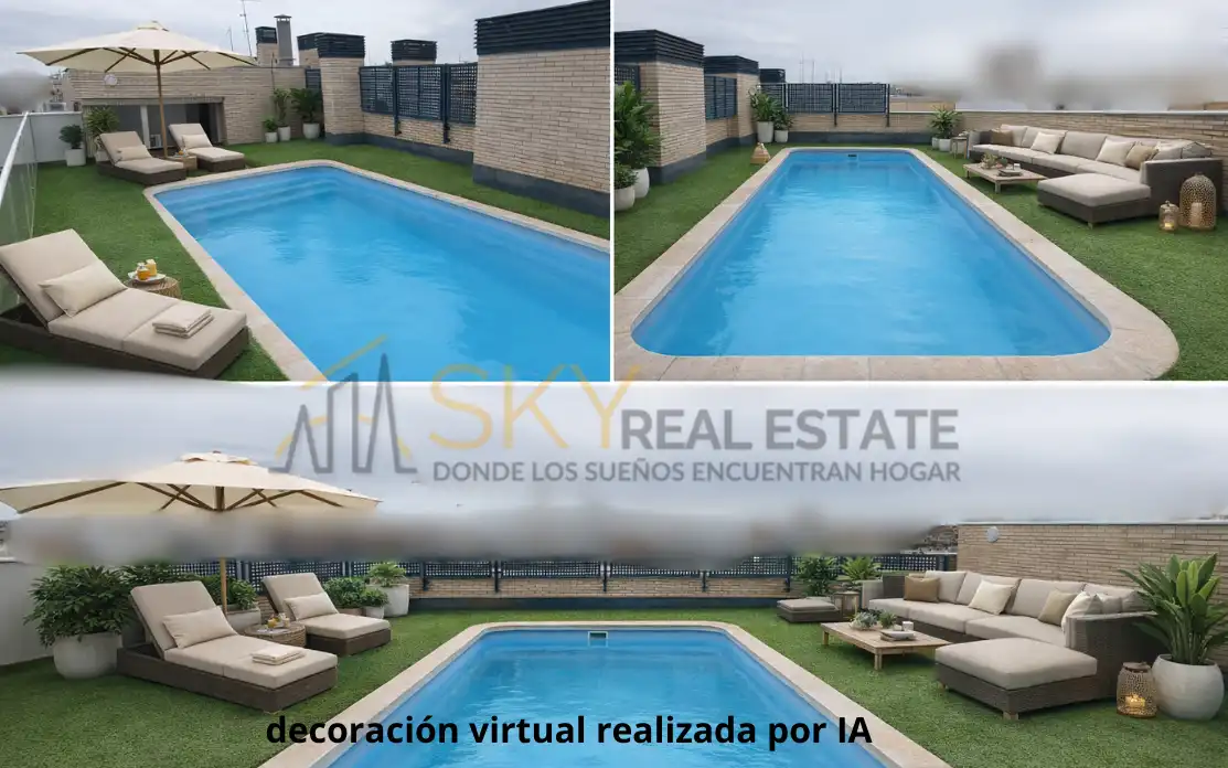 Piscina de Piso en venta en Valencia con Aire acondicionado, Calefacción y Terraza