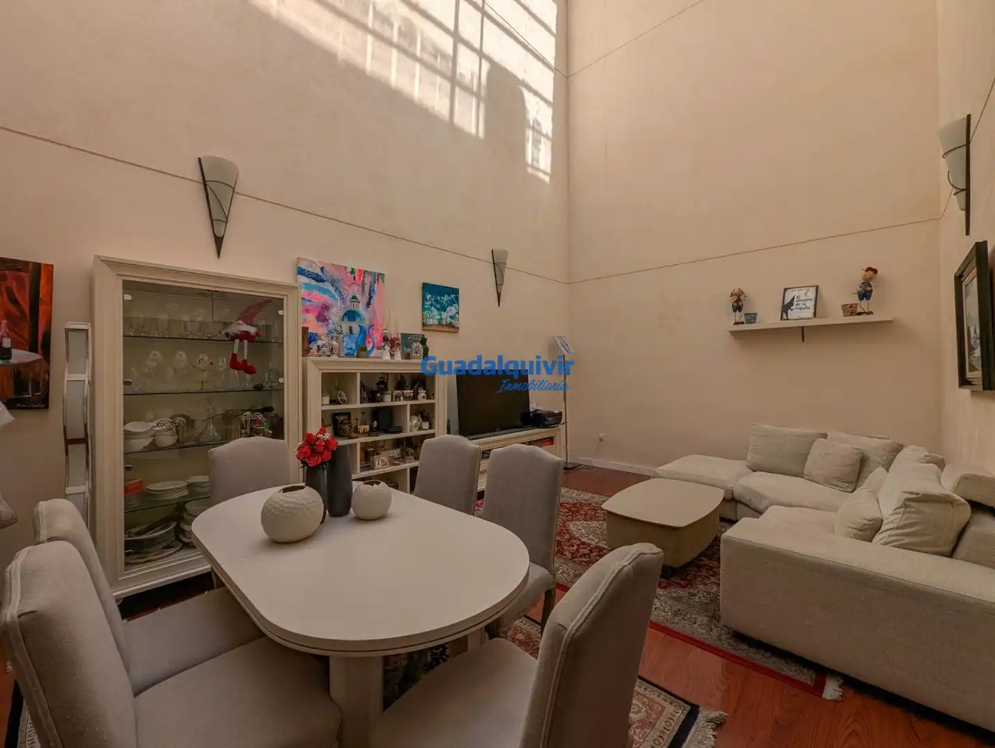 Sala d'estar de Casa o xalet en venda en Sevilla amb Aire condicionat, Calefacció i Terrassa