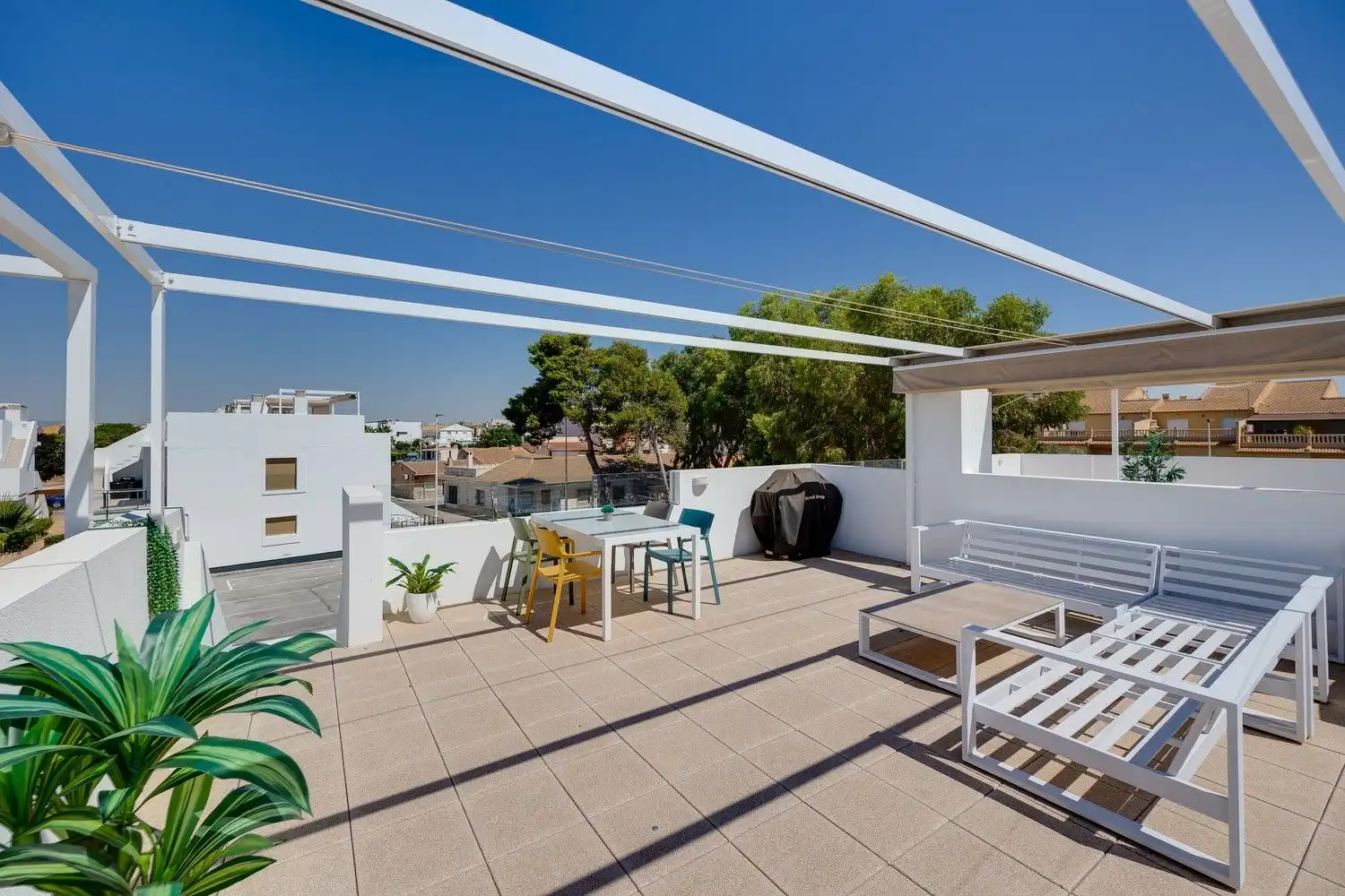 Terraza de Apartamento en venta en Pilar de la Horadada con Piscina comunitaria