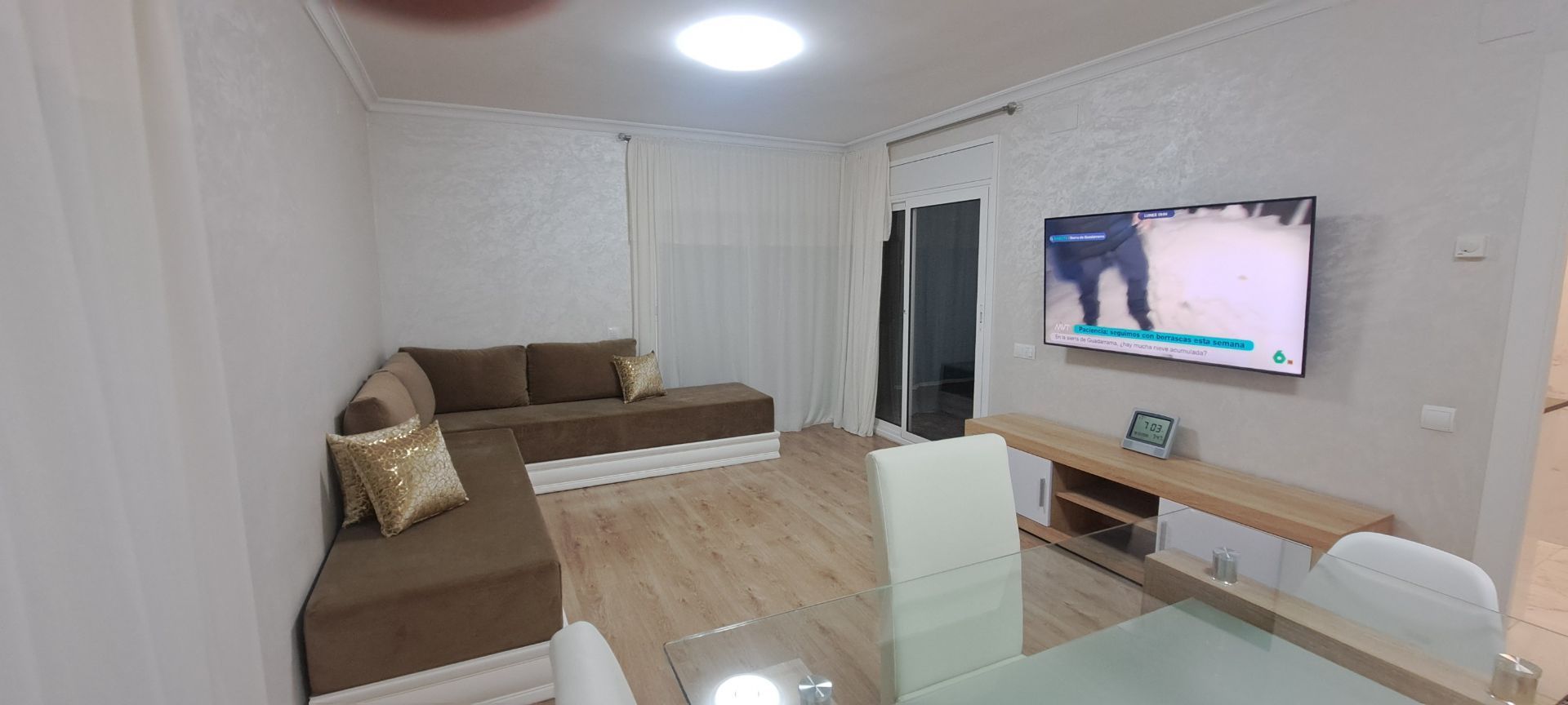 Sala de estar de Piso en venta en Terrassa con Terraza