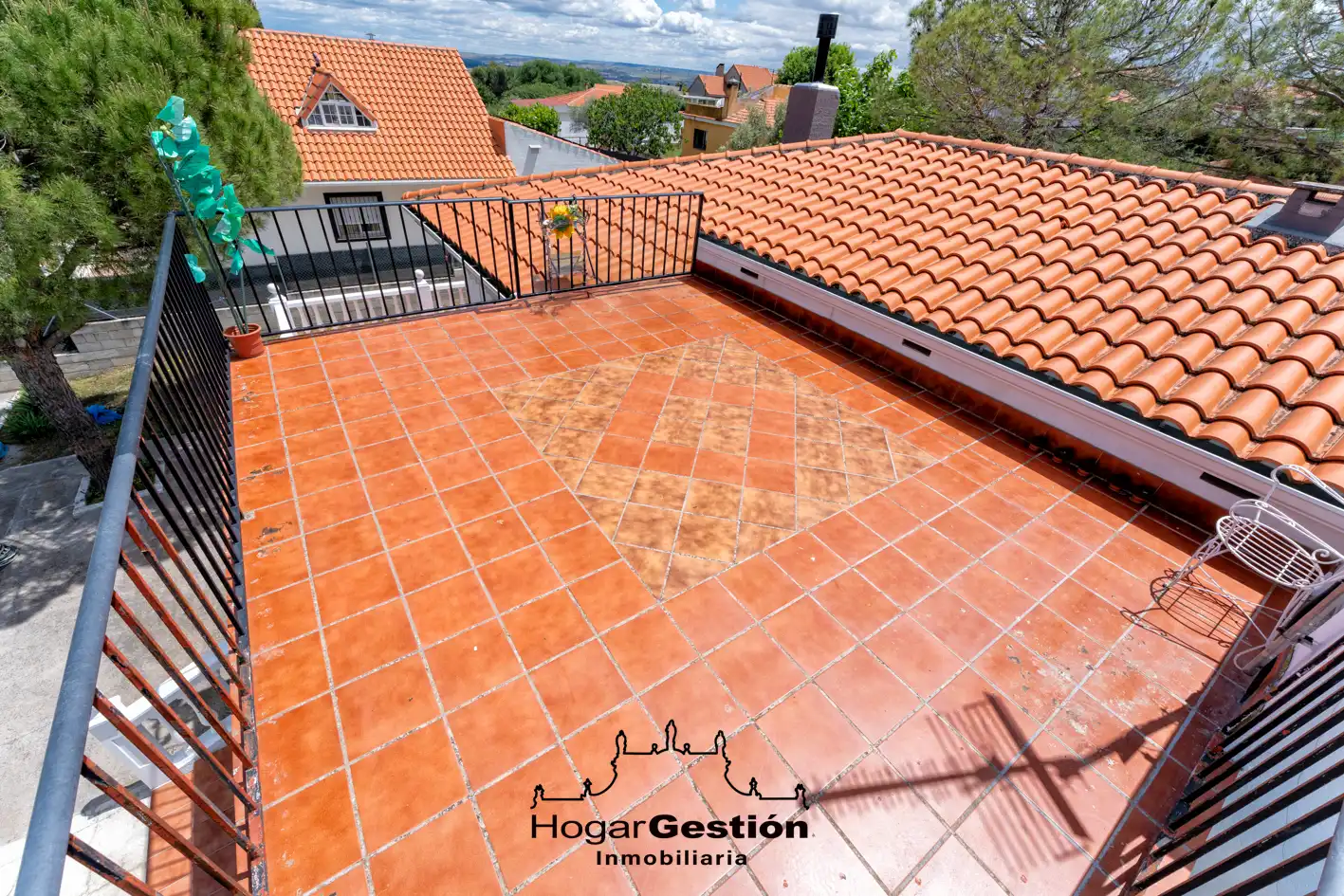 Terraza de Casa o chalet en venta en Borox con Aire acondicionado, Jardín privado y Terraza