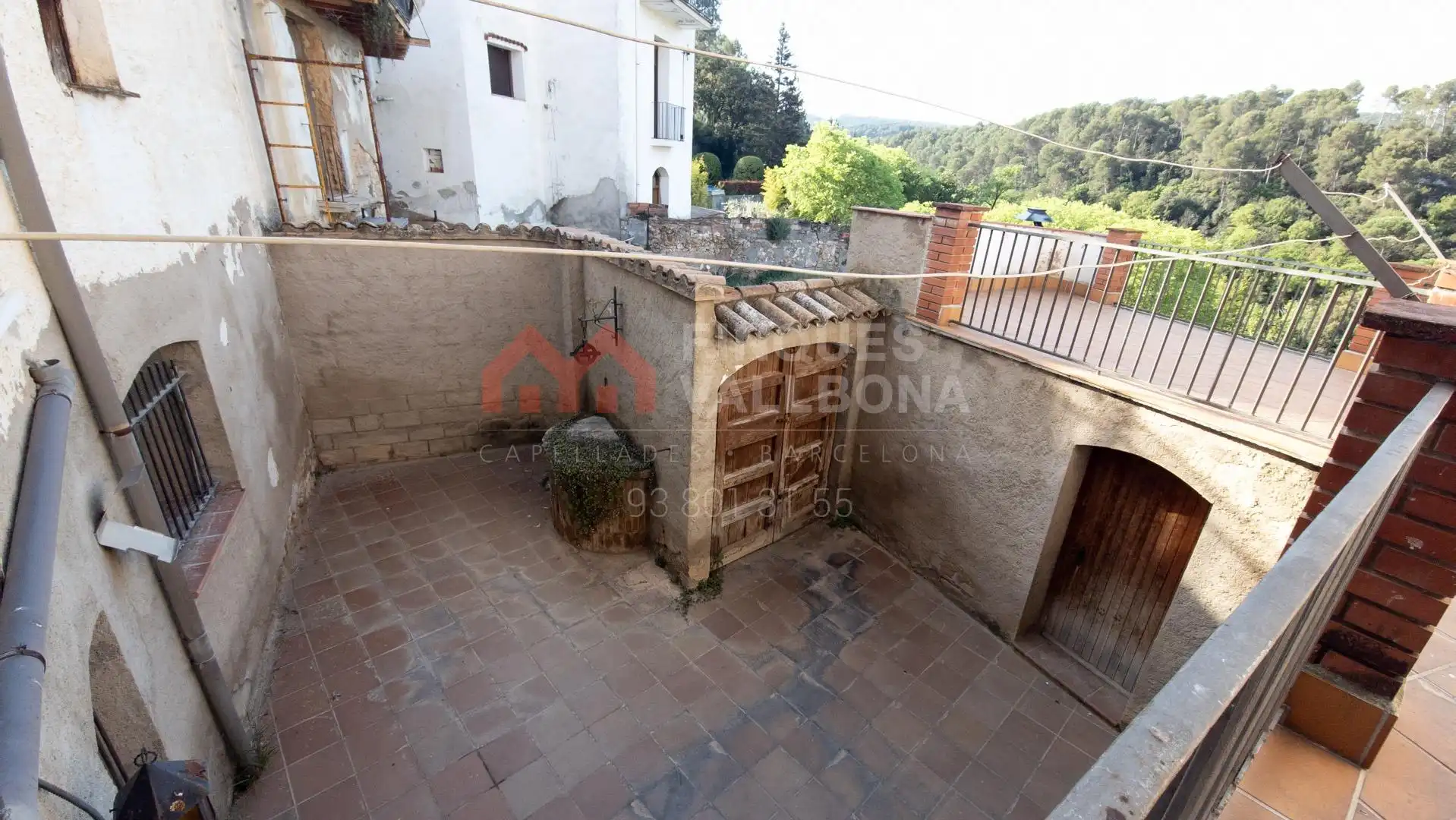 Terraza de Casa adosada en venta en La Torre de Claramunt