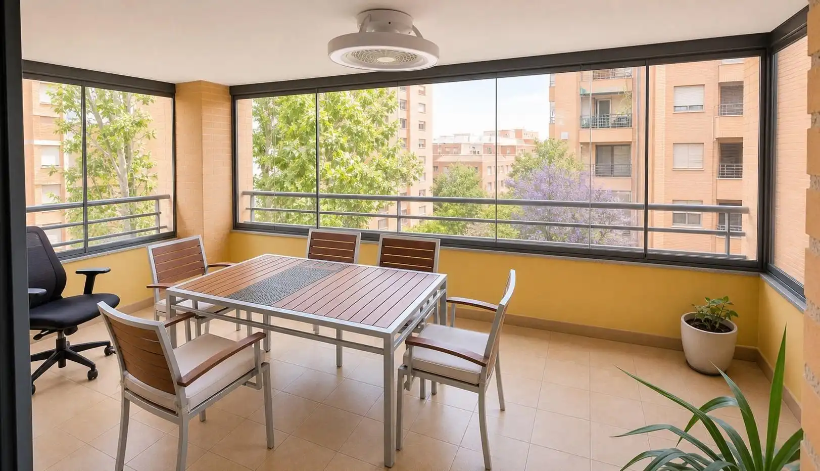 Terraza de Piso en venta en Alicante / Alacant con Aire acondicionado, Calefacción y Terraza