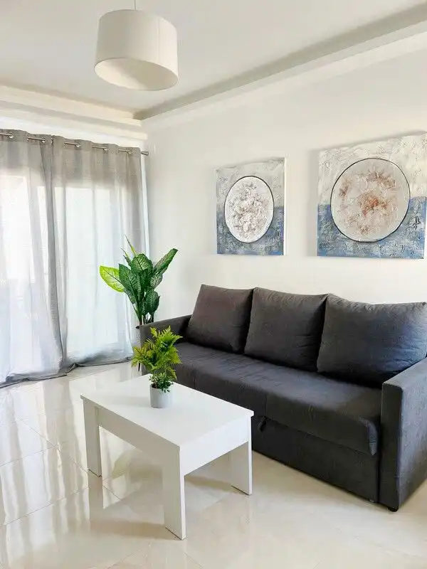 Sala de estar de Casa adosada en venta en San Miguel de Abona con Aire acondicionado, Jardín privado y Terraza