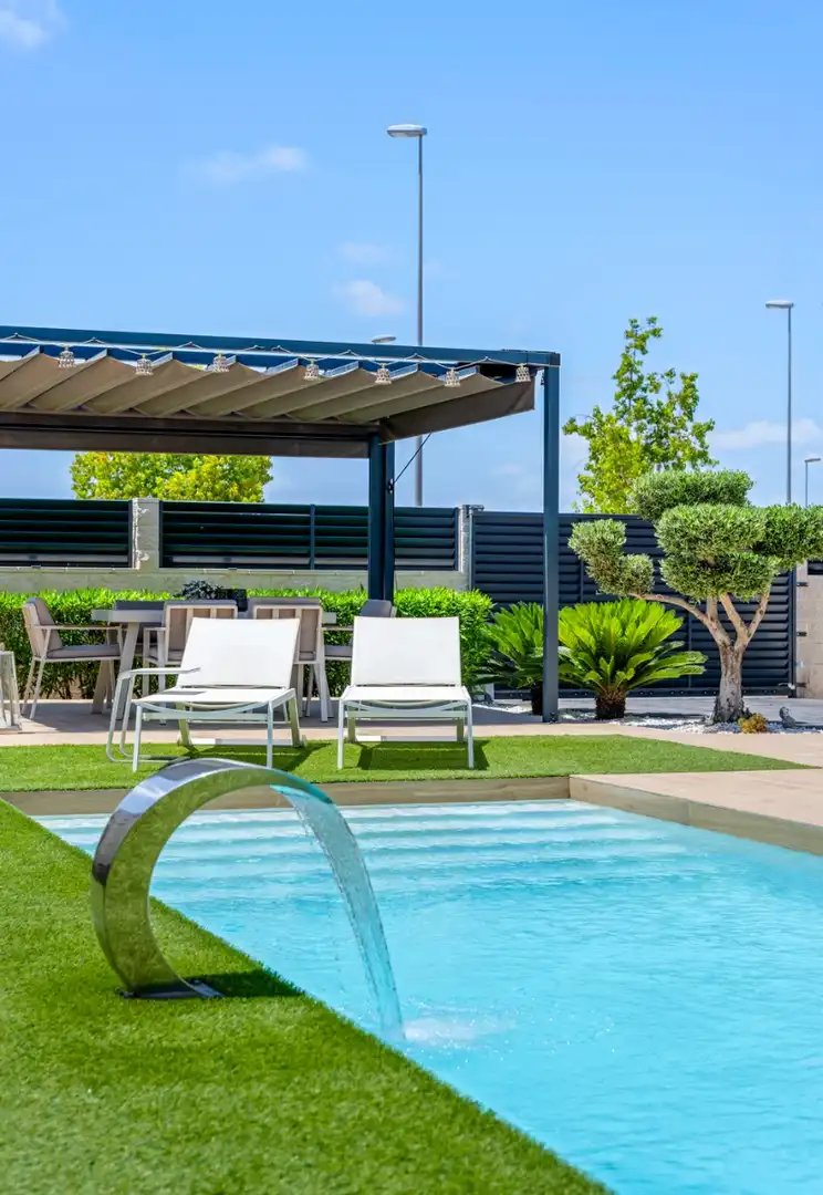 Terrace of Houses for sale in Benijófar  with Air Conditioner, Heating and Private garden