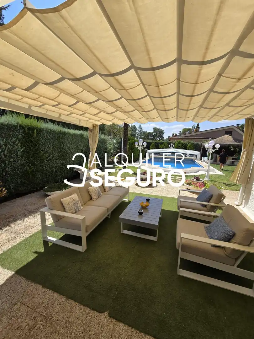 Terrace of Houses for rent in Nuevo Baztán  with Air Conditioner, Heating and Terrace