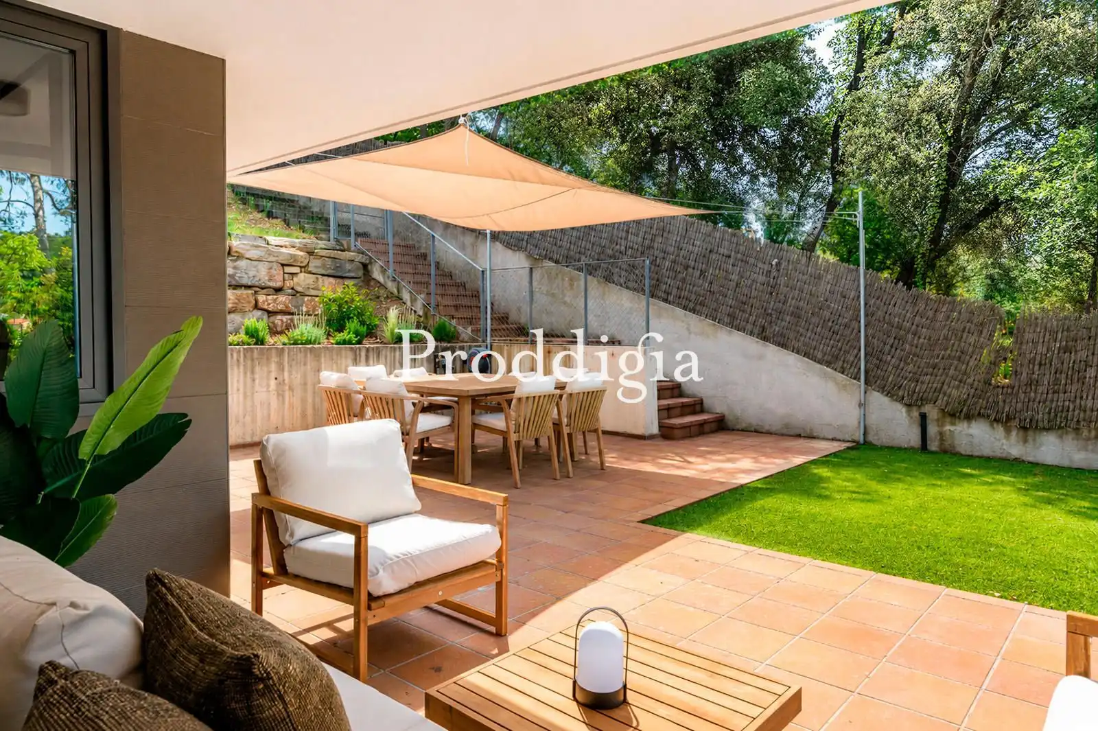 Terraza de Casa o chalet de alquiler en Barcelona con Aire acondicionado, Calefacción y Amueblado