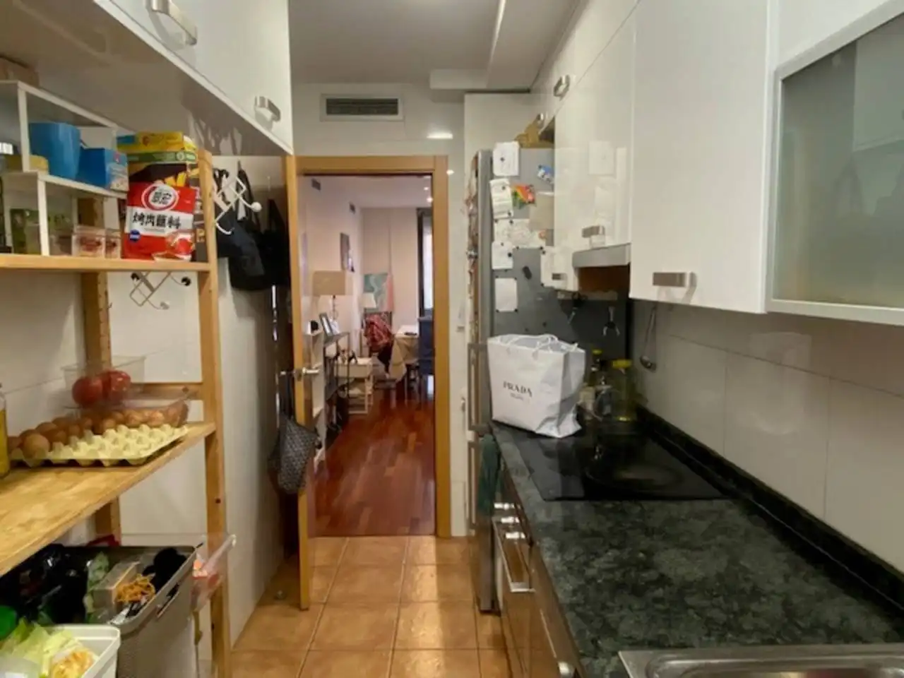 Küche von Wohnung zum Verkauf in Granollers mit Klimaanlage, Heizung und Parkett