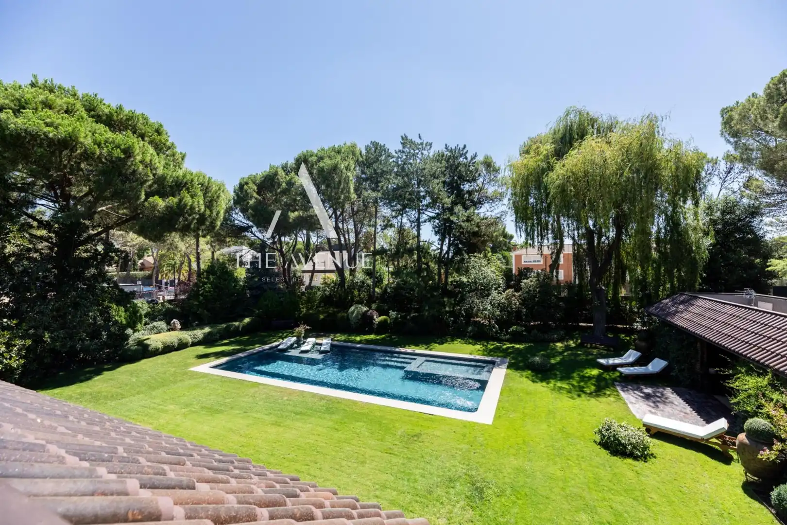 Jardí de Casa o xalet en venda en Boadilla del Monte amb Calefacció, Jardí privat i Terrassa