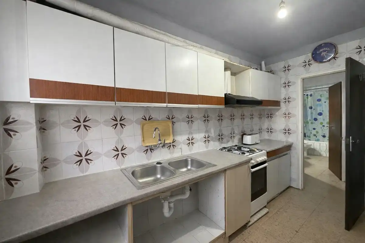 Küche von Wohnung zum Verkauf in Parets del Vallès mit Balkon