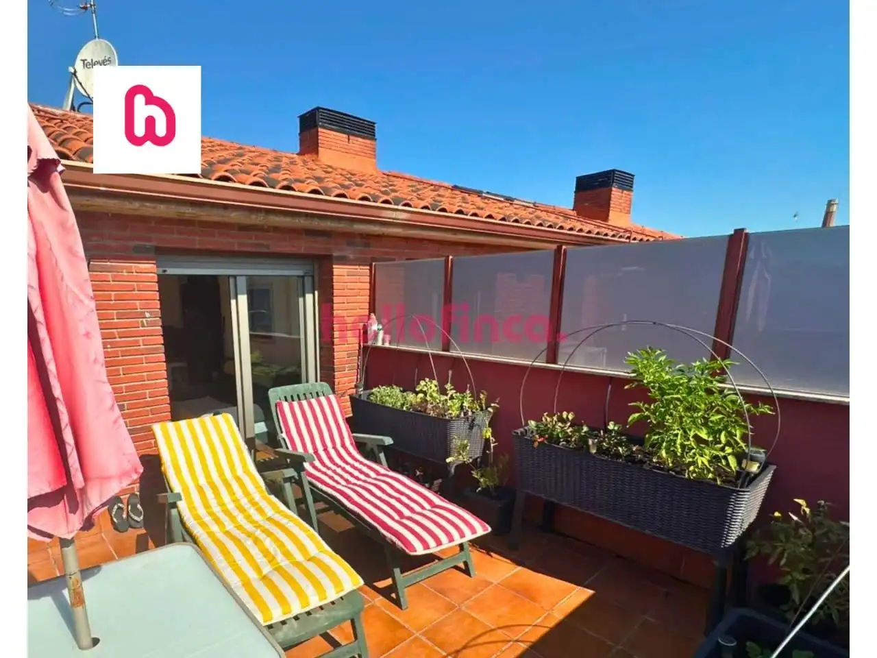 Terraza de Dúplex en venta en Sant Joan de Vilatorrada con Aire acondicionado, Calefacción y Parquet