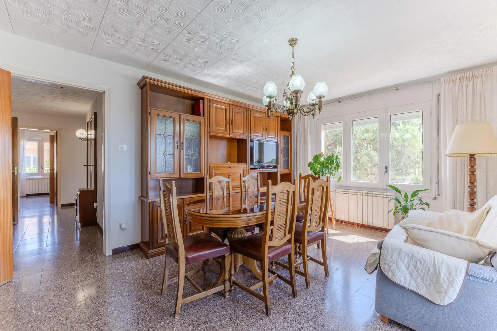 Dining room of Houses for sale in Sant Hilari Sacalm  with Heating, Private garden and Terrace