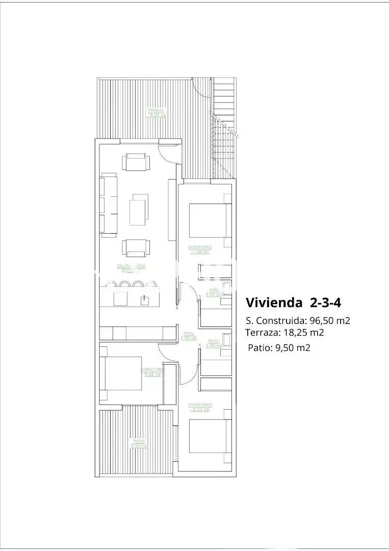 Habitatge amb terrassa en venda a San Pedro del Pinatar, imagen 10