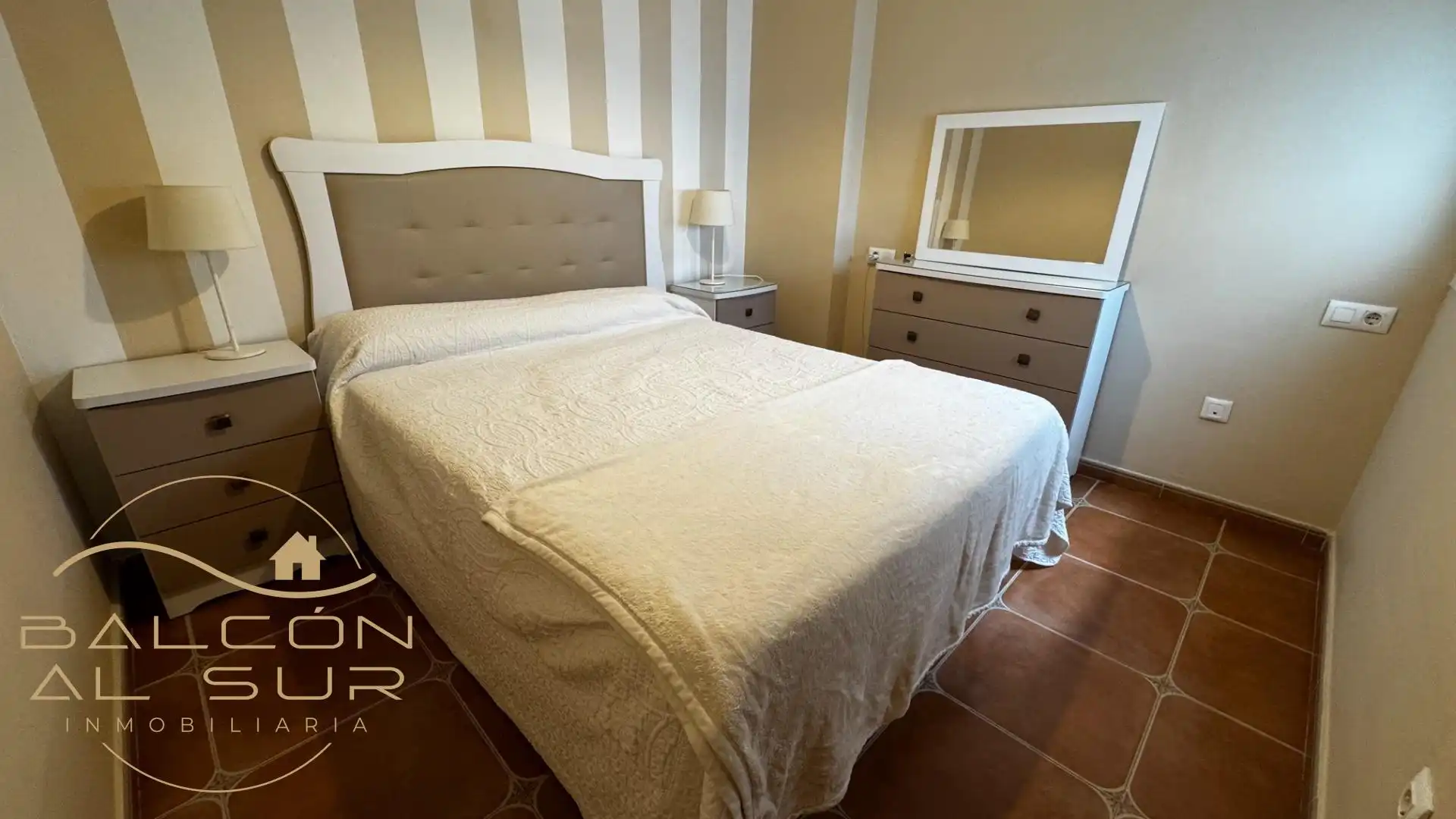 Bedroom of Flat for sale in Rota  with Air Conditioner