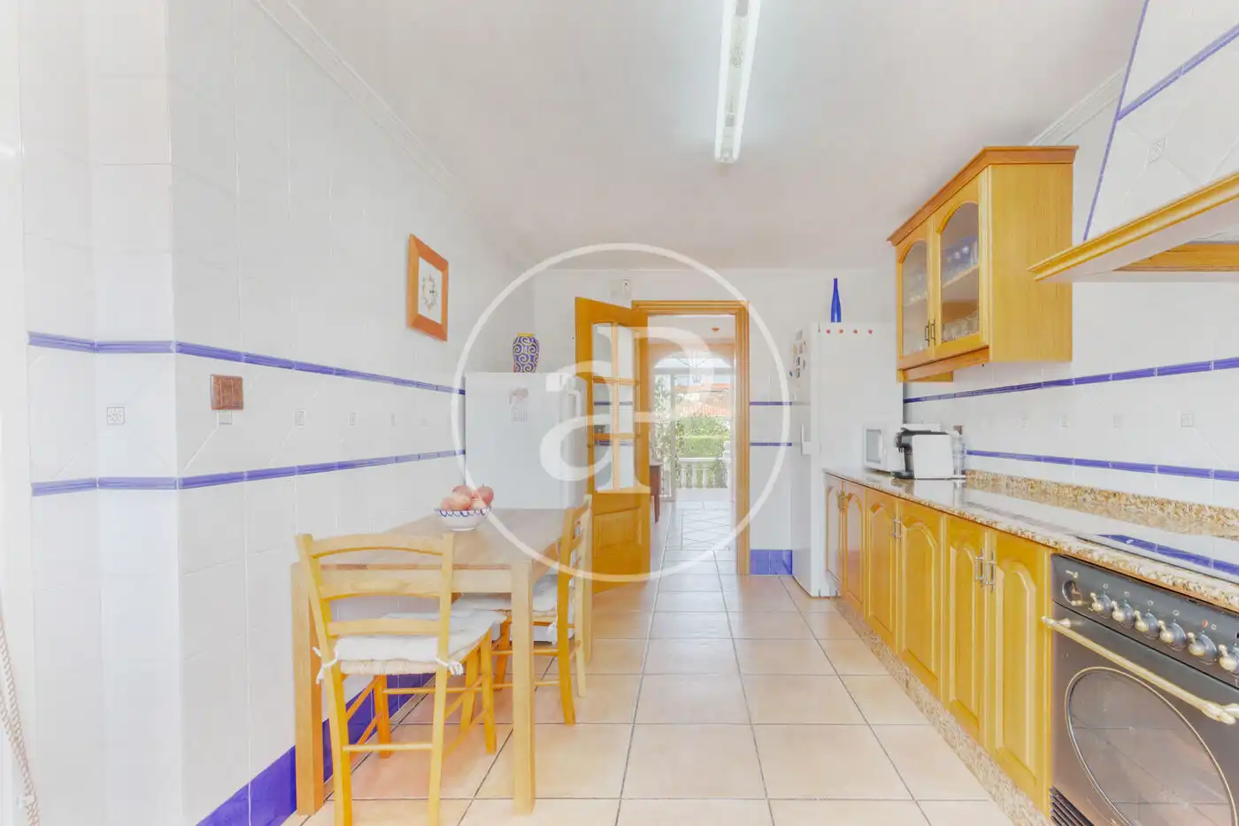 Kitchen of Houses for sale in Sagunto / Sagunt  with Air Conditioner, Heating and Private garden