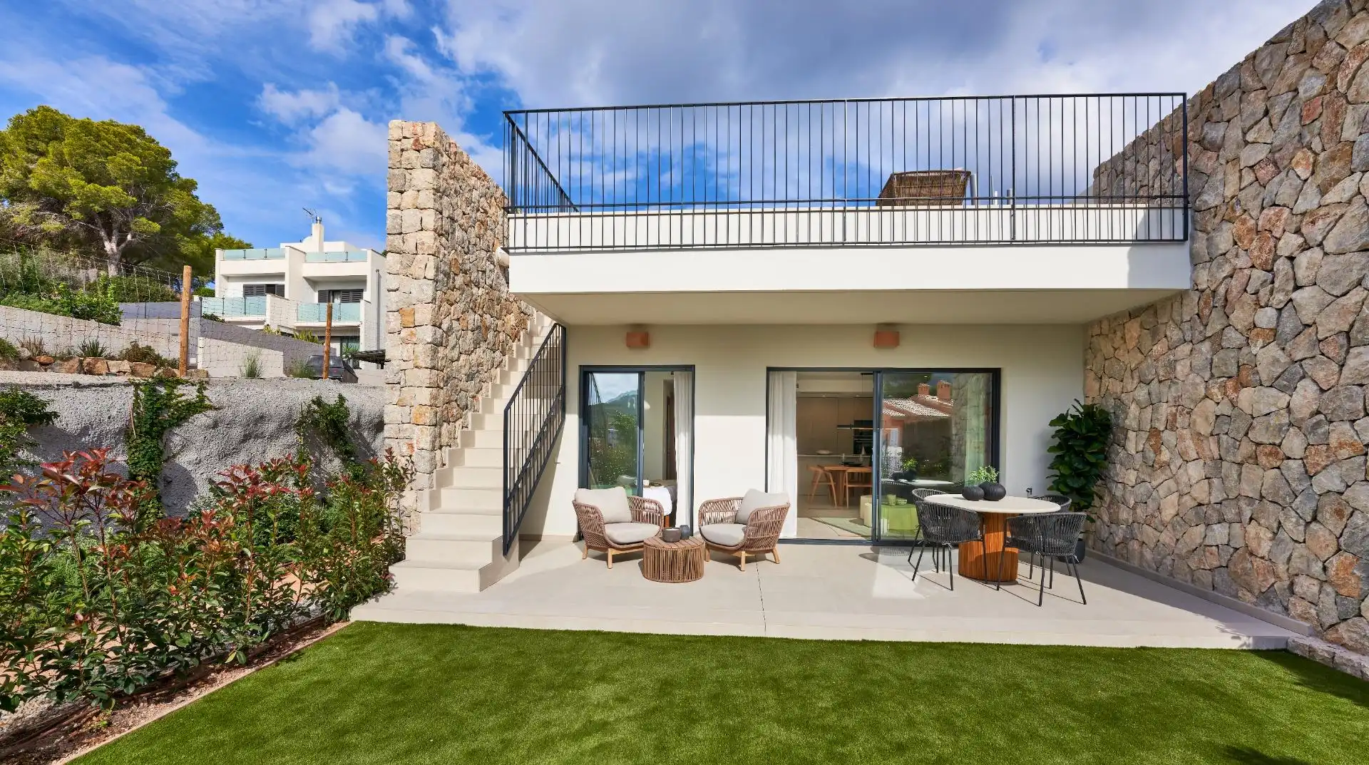 Terrace of Flat for sale in Andratx  with Air Conditioner, Private garden and Terrace