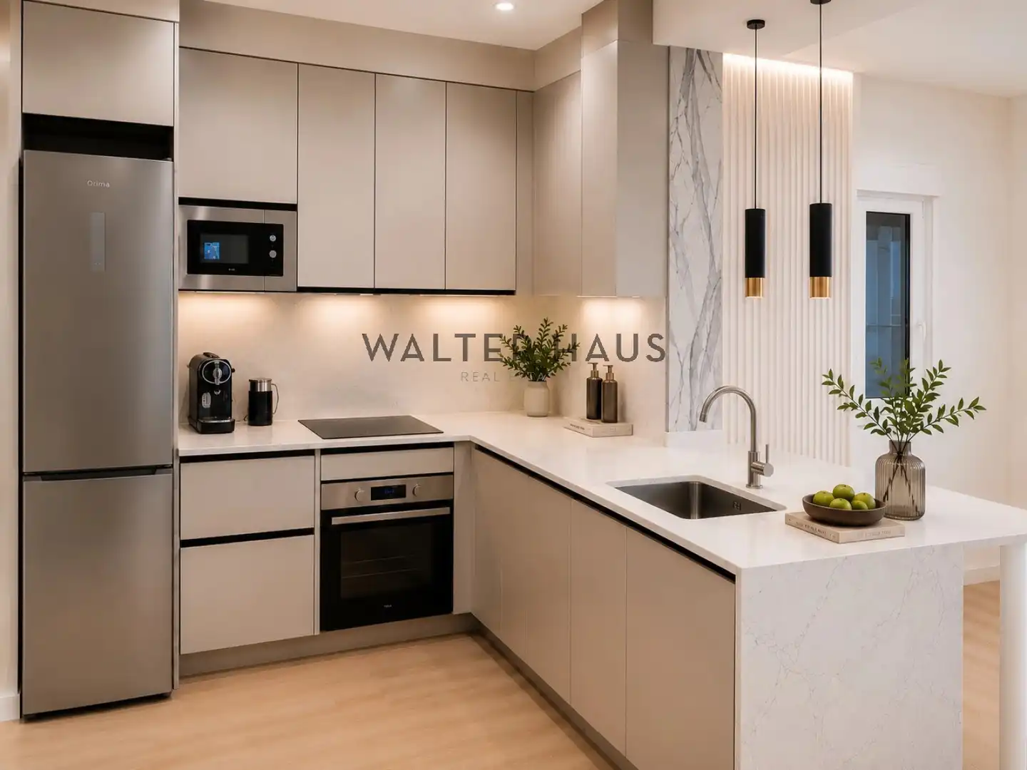Kitchen of Flat for rent in Madrid  with Air Conditioner, Heating and Storage room