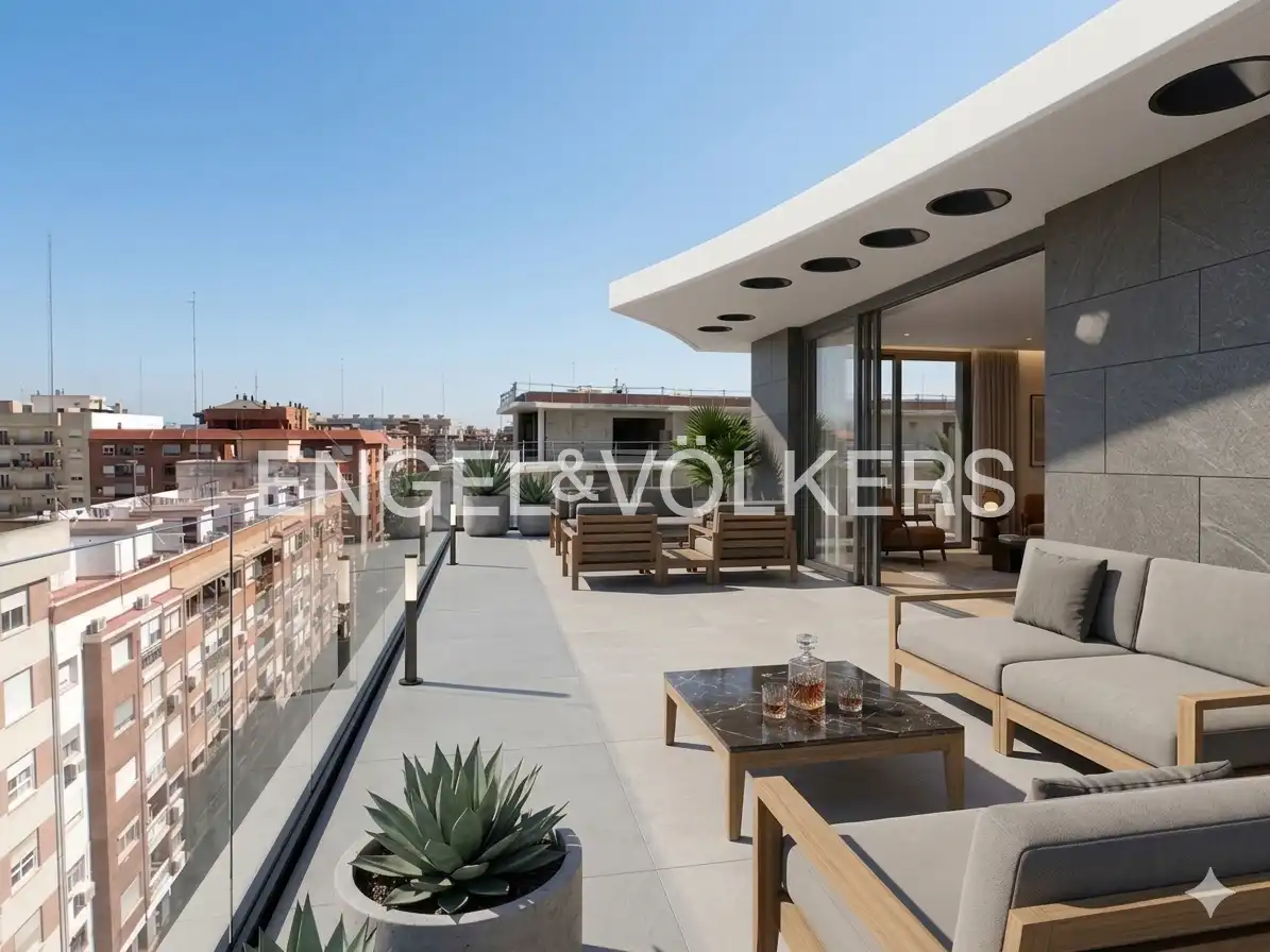 Terrassa de Àtic en venda en Valencia amb Aire condicionat, Calefacció i Terrassa