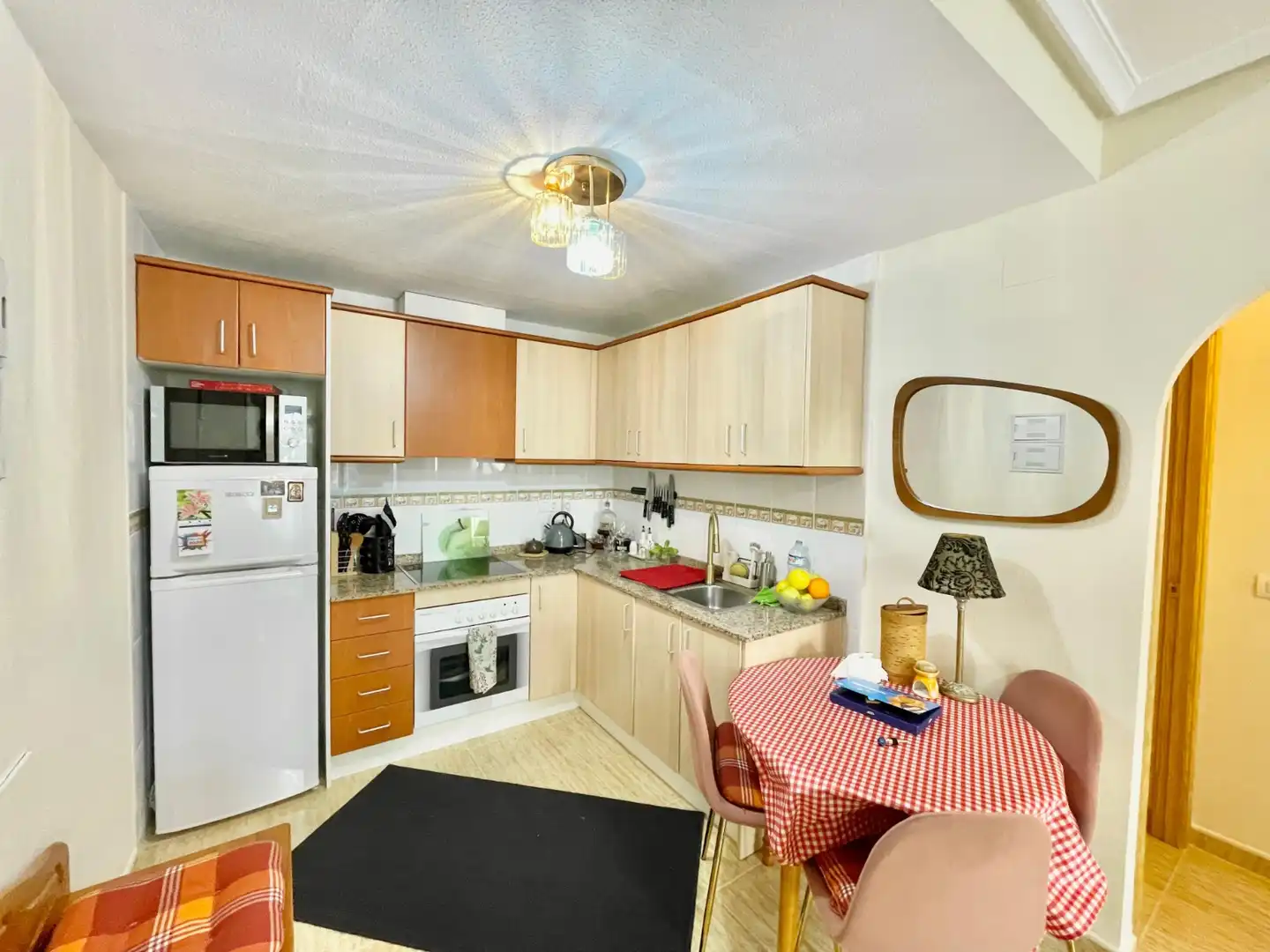 Cuina de Apartament de lloguer en Formentera del Segura amb Aire condicionat, Calefacció i Terrassa