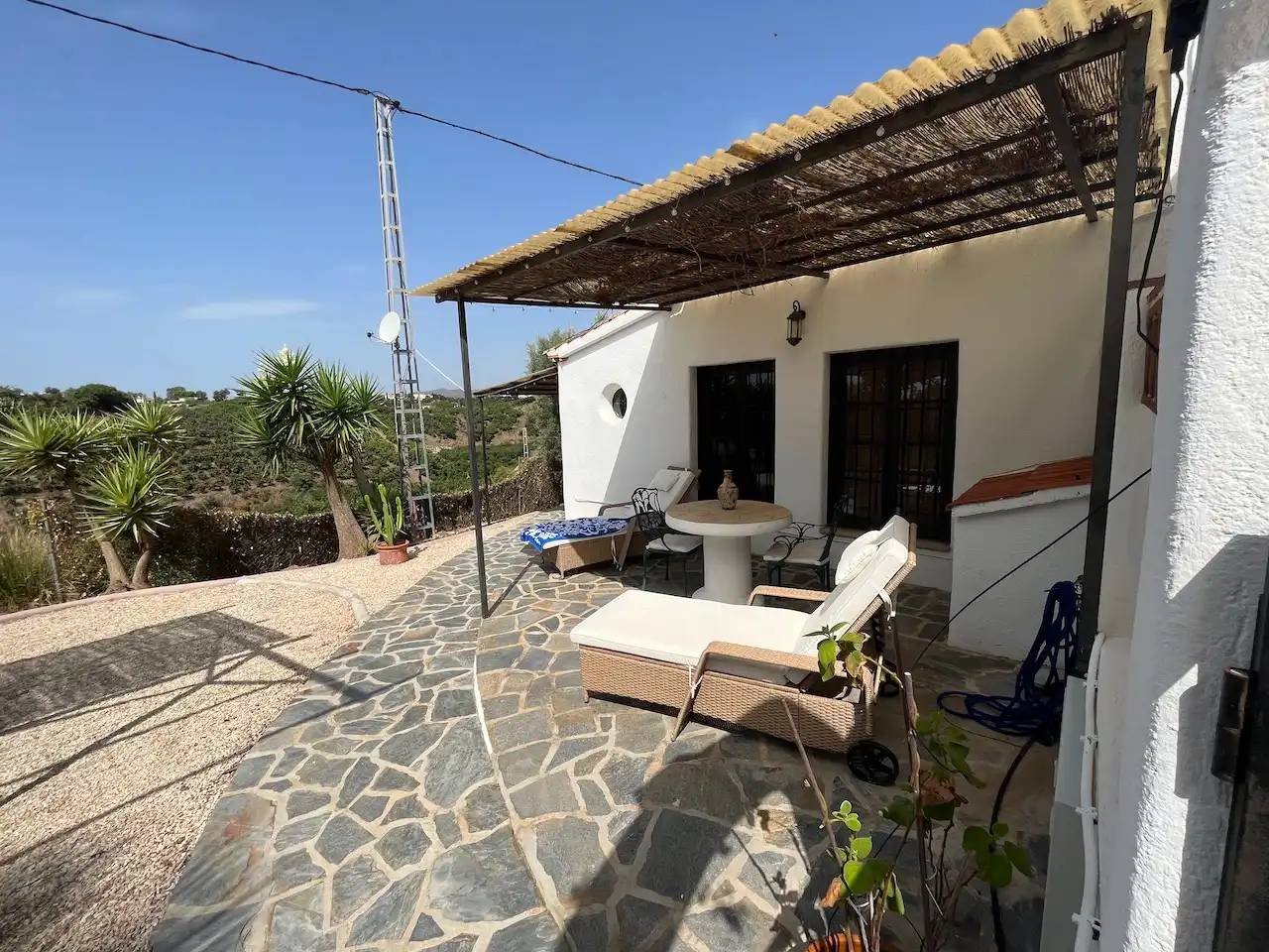 Terrace of Country homes for sale in Vélez-Málaga  with Air Conditioner, Heating and Private garden