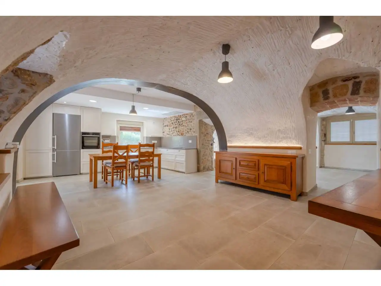 Cuina de Finca rústica de lloguer en Garrigàs, Girona