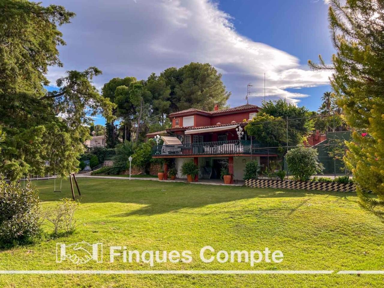 Exterior view of House or chalet for sale in Roda de Berà  with Air Conditioner, Heating and Private garden