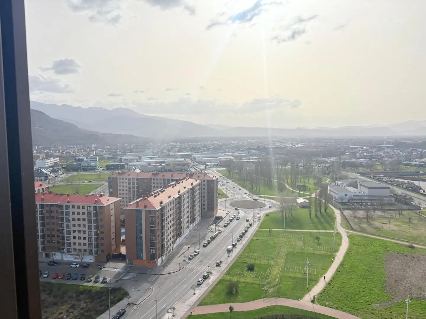 Vista exterior de Piso en venta en Ponferrada con Aire acondicionado, Trastero y Alarma