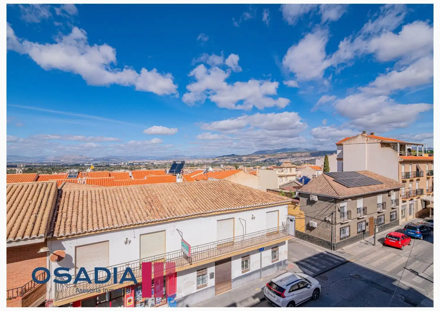 Vista exterior de Pis en venda en La Zubia