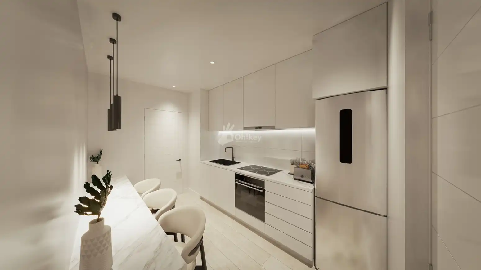 Küche von Wohnung zum Verkauf in Getafe mit Klimaanlage, Heizung und Abstellraum