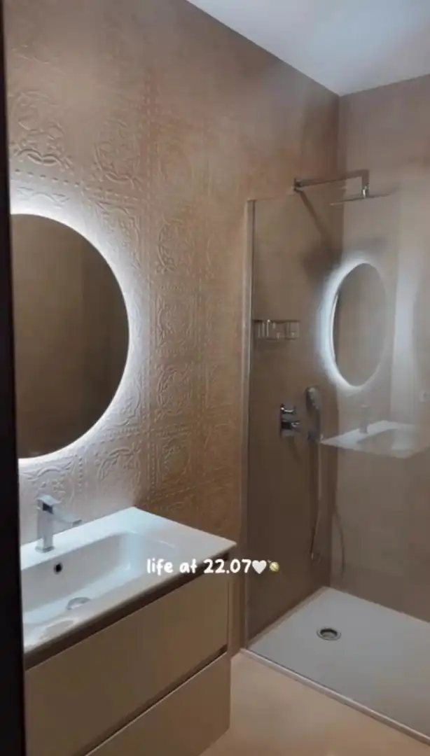 Bany de Casa o xalet de lloguer en Marbella amb Aire condicionat, Jardí privat i Parquet