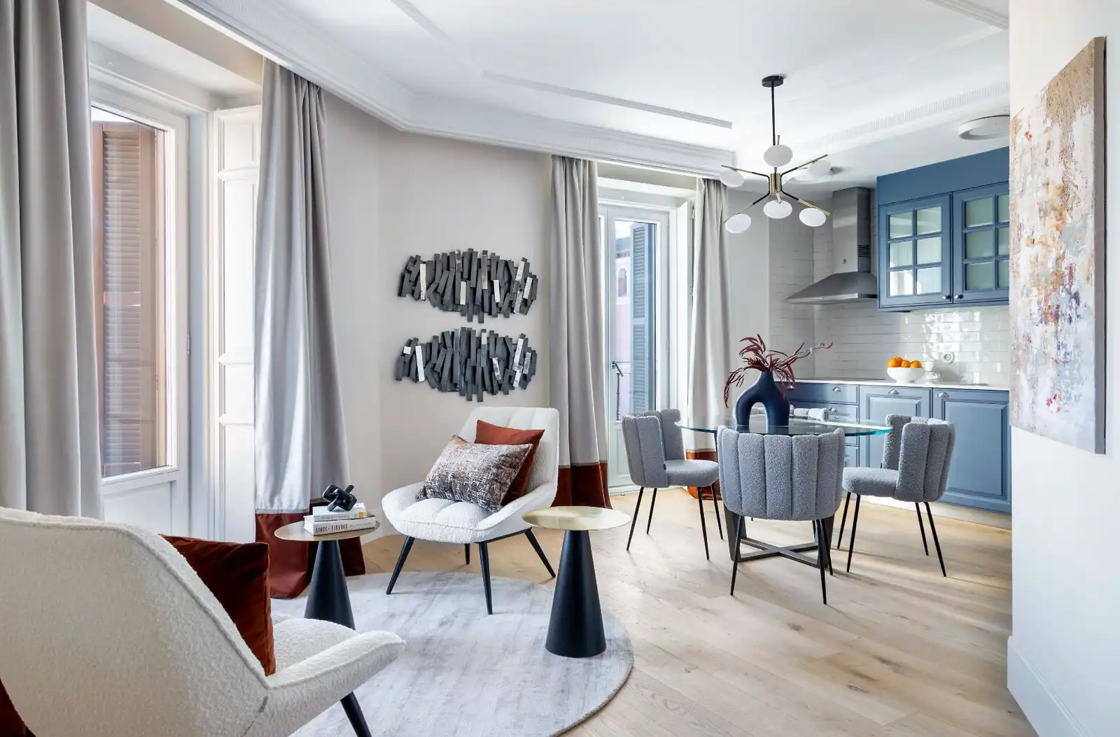 Sala de estar de Piso en venta en Madrid con Aire acondicionado, Calefacción y Amueblado