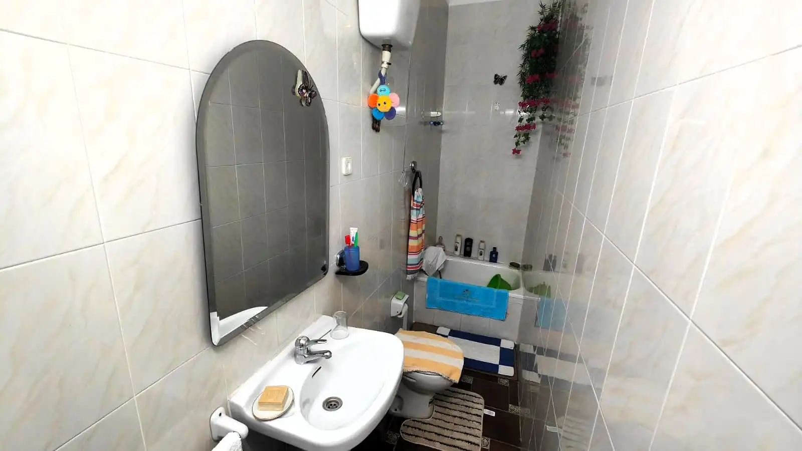 Badezimmer von Wohnung zum Verkauf in Barcelona mit Möbliert