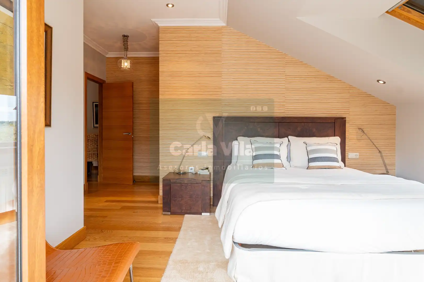 Habitación de Casa o chalet en venta en Lugo con Calefacción, Jardín privado y Parquet