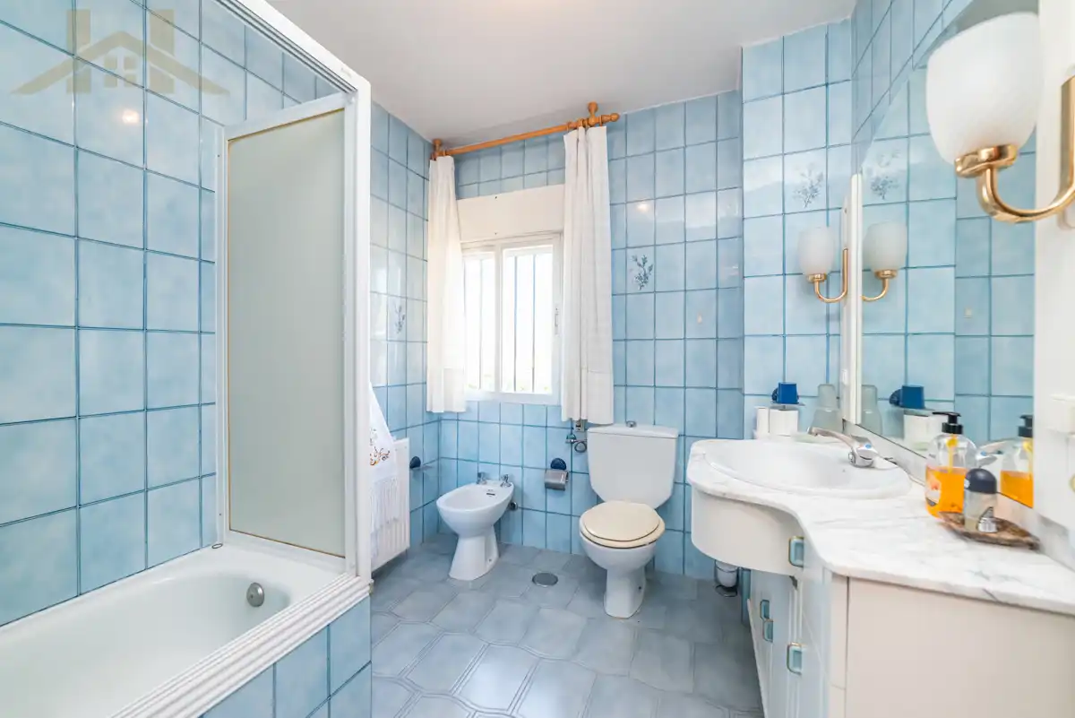 Baño de Casa o chalet en venta en El Álamo con Jardín privado, Amueblado y Balcón