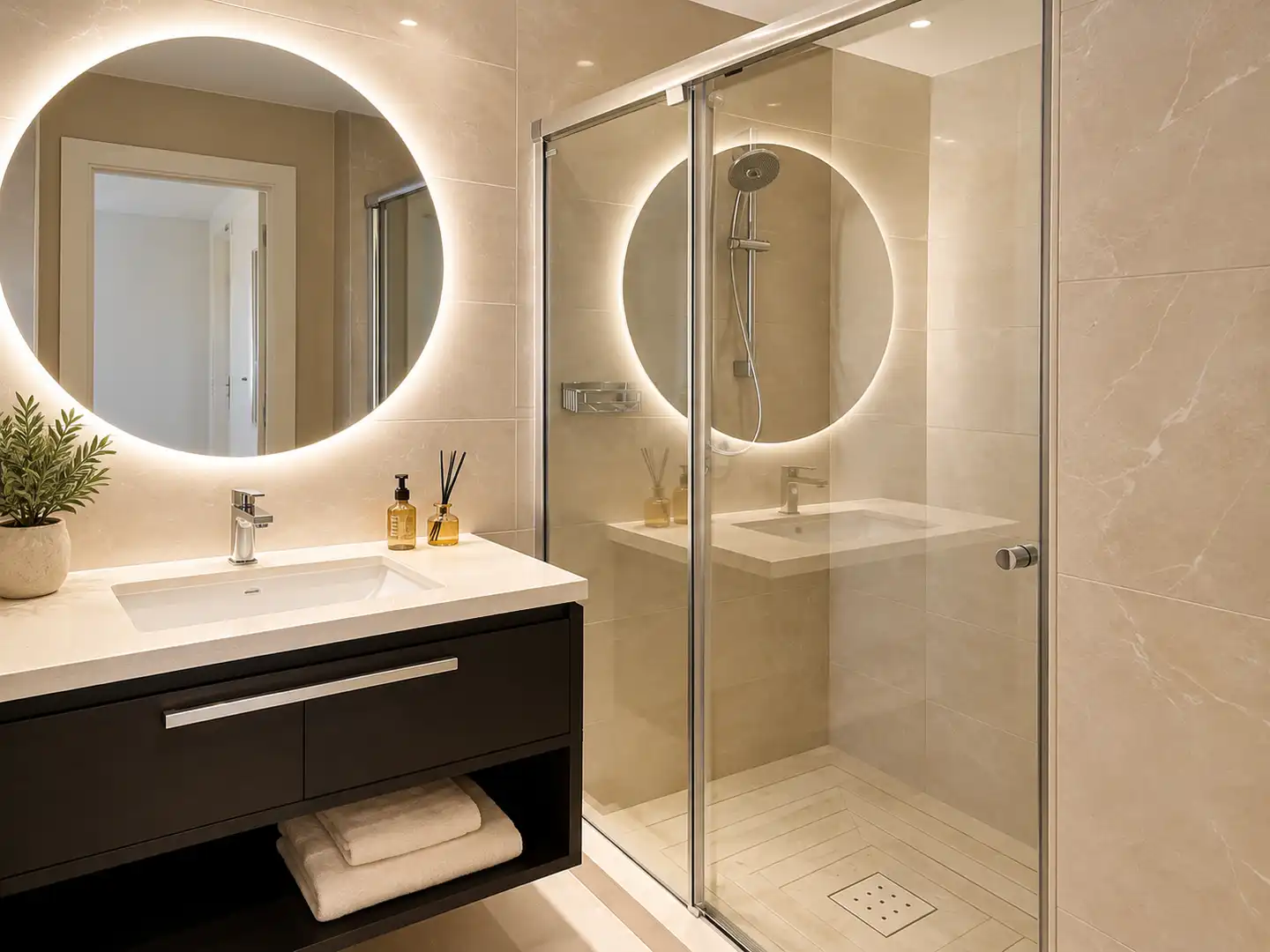 Baño de Apartamento en venta en La Quinta