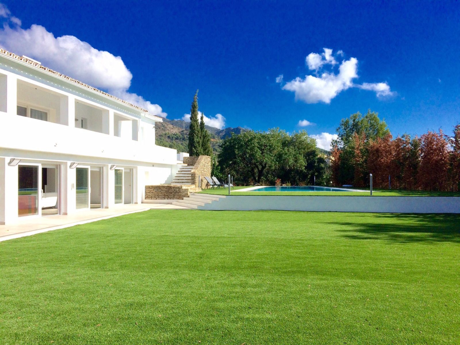 Jardín de Casa o chalet en venta en Marbella con Aire acondicionado, Jardín privado y Terraza