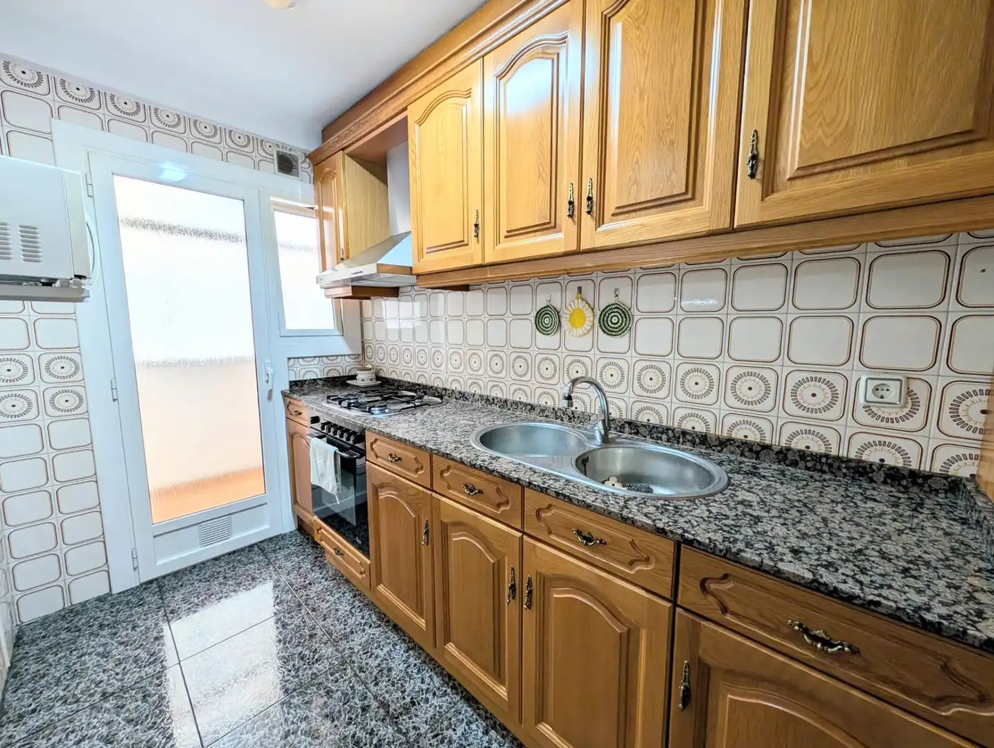 Cocina de Piso en venta en Badalona con Aire acondicionado, Amueblado y Balcón