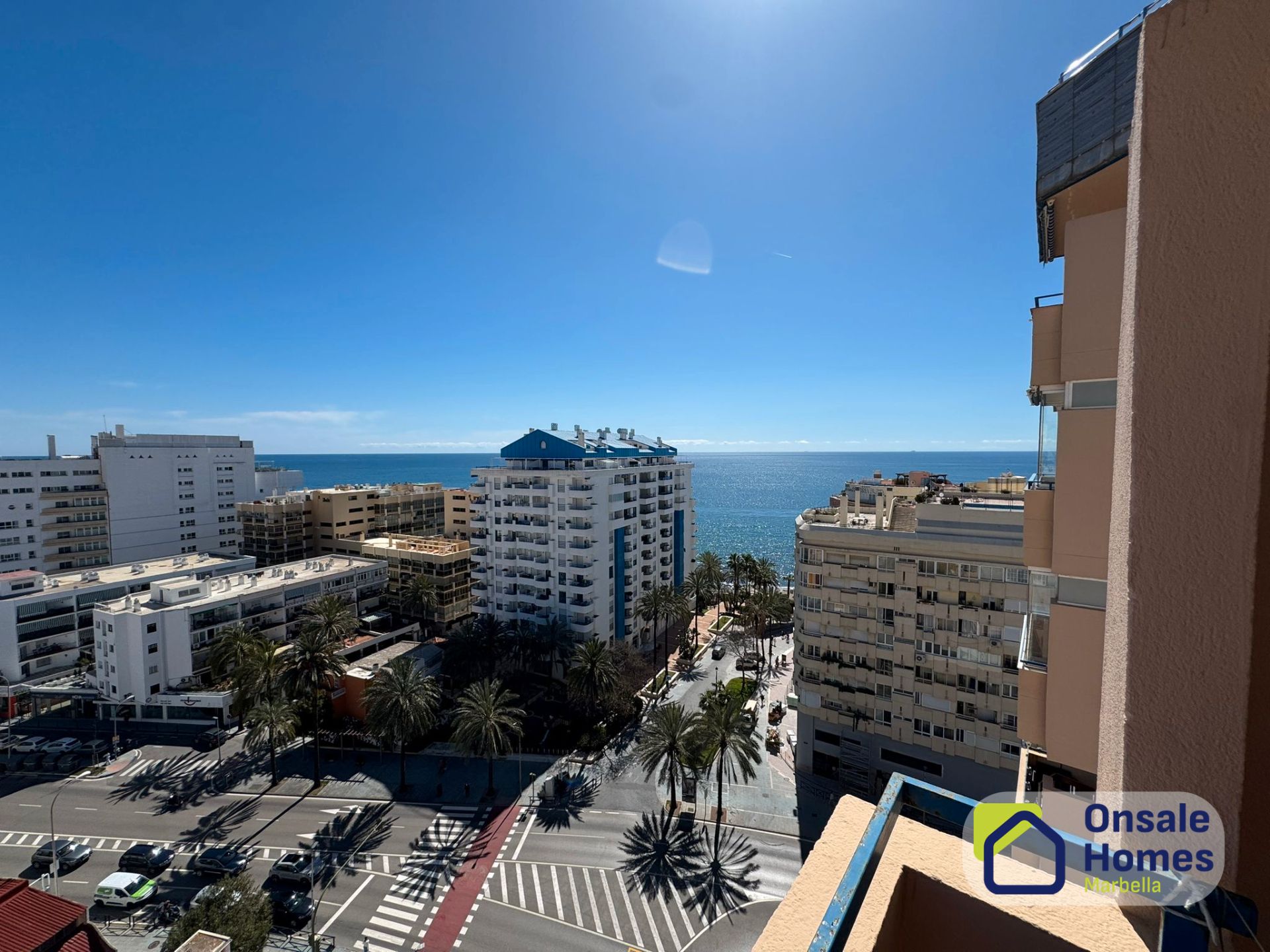 Exterior view of Flat for sale in Marbella  with Storage room and Balcony