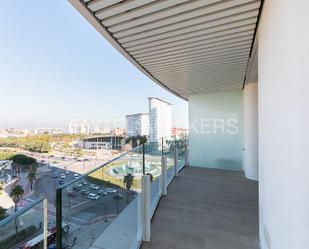 Terrace of Apartment to rent in  Valencia Capital  with Air Conditioner, Terrace and Swimming Pool