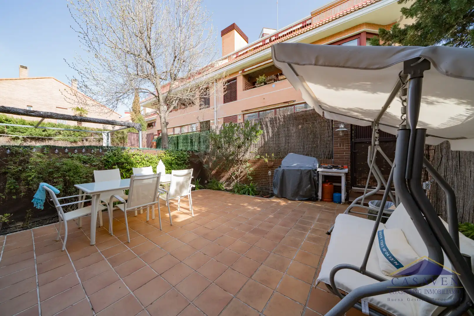 Terrace of Houses for sale in Las Rozas de Madrid  with Heating, Private garden and Terrace