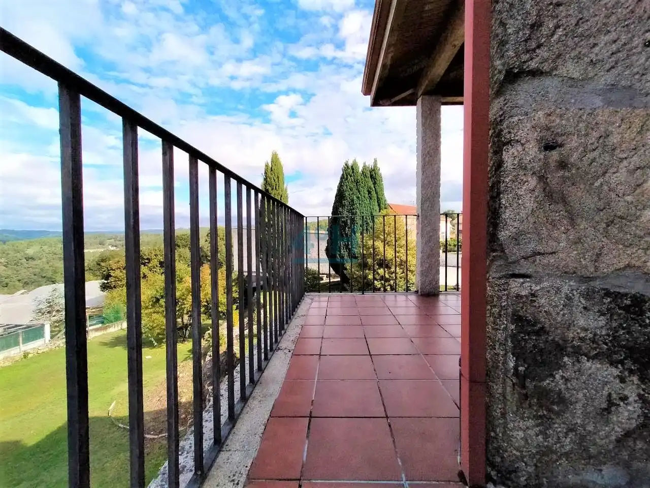 Terraza de Casa o chalet en venta en Amoeiro con Calefacción, Jardín privado y Terraza