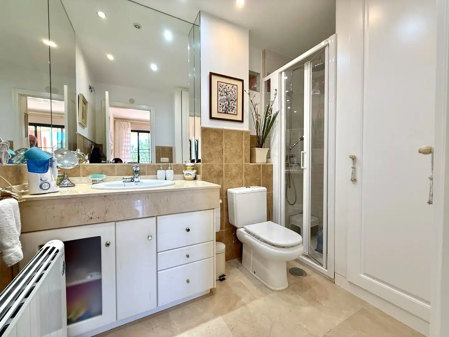 Baño de Apartamento en venta en Finestrat con Aire acondicionado, Calefacción y Terraza