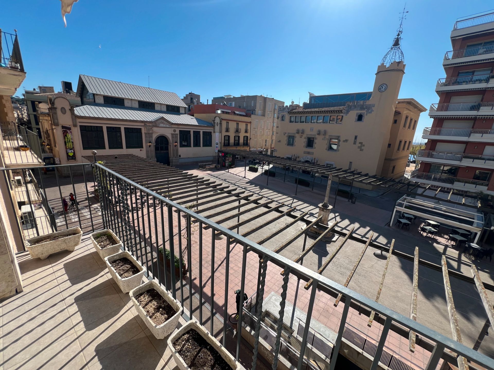 Terrace of Flat for sale in Sant Feliu de Guíxols  with Air Conditioner, Heating and Furnished