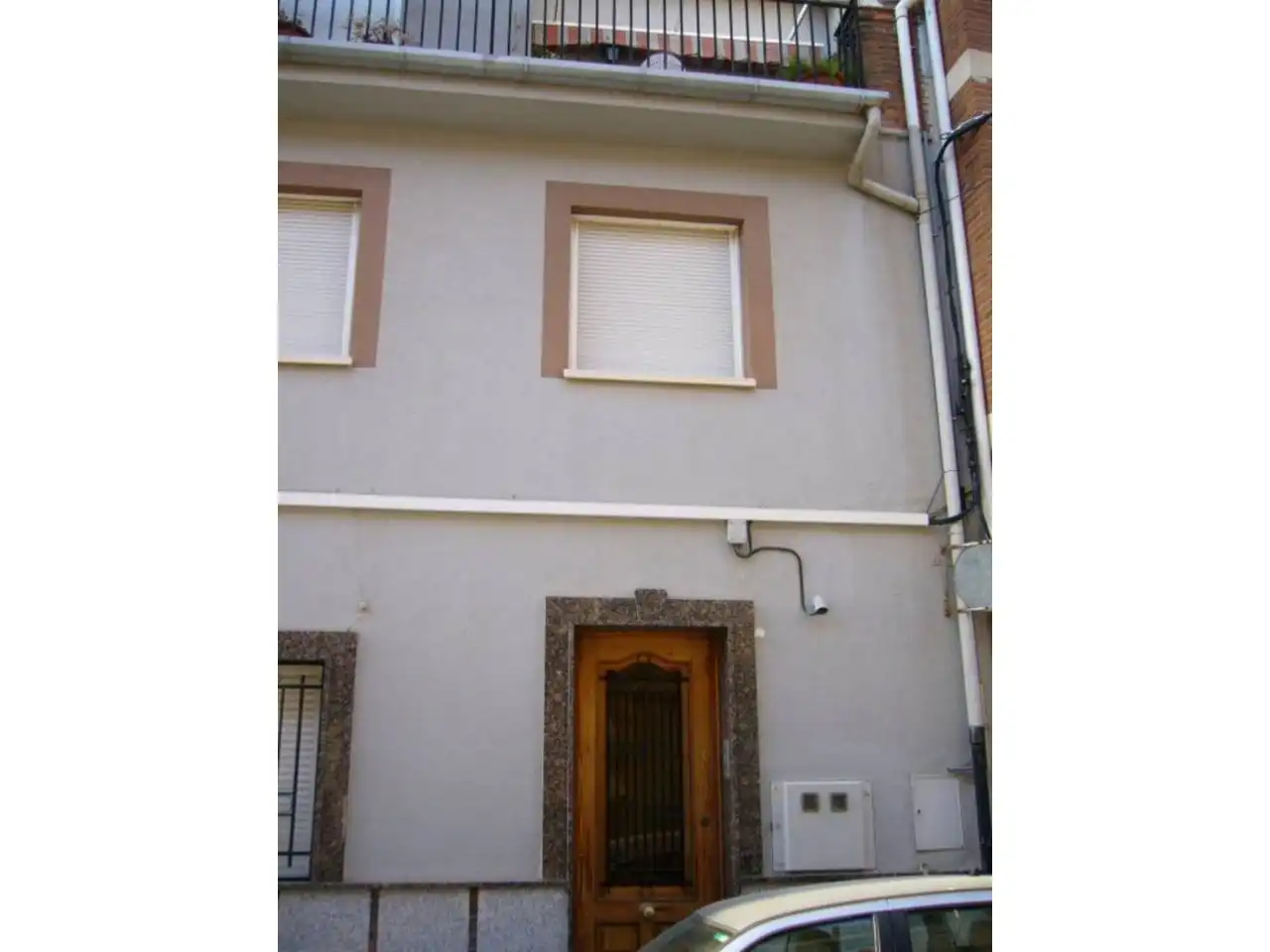 Vista exterior de Casa adosada en venta en Banyeres de Mariola con Calefacción y Terraza