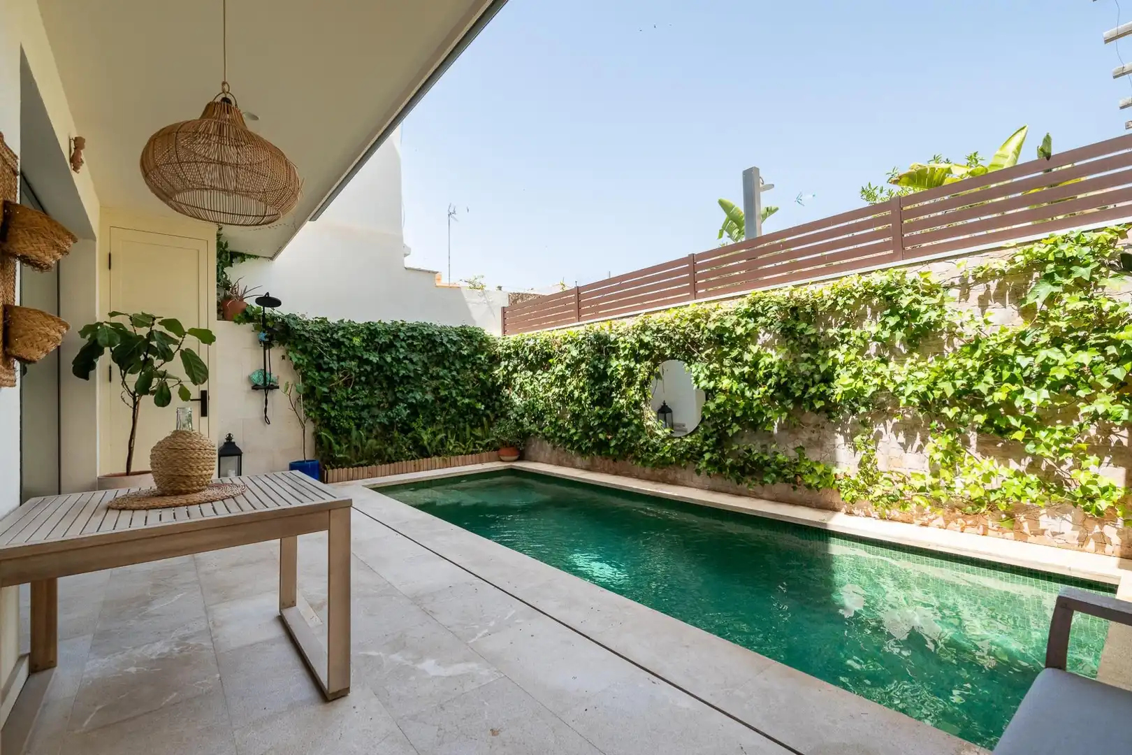 Schwimmbecken von Erdgeschoss zum Verkauf in  Palma de Mallorca mit Klimaanlage, Terrasse und Schwimmbad