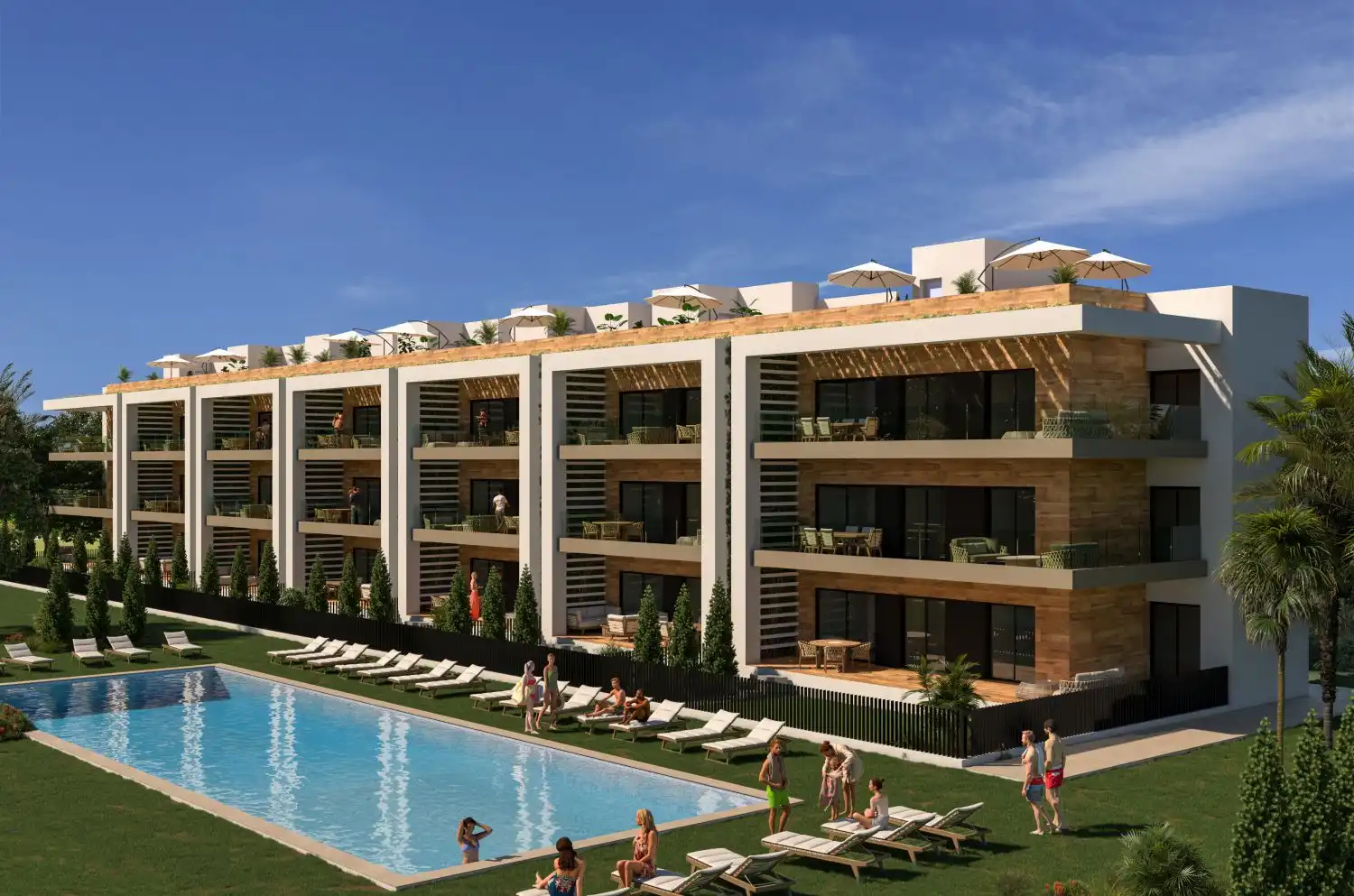 Attique avec piscine à vendre à Las Lomas de Rame - Bahía Bella