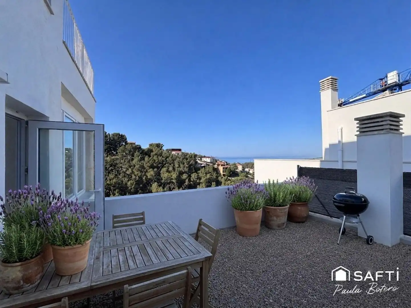 Terraza de Casa o chalet de alquiler en Sitges con Aire acondicionado, Calefacción y Terraza