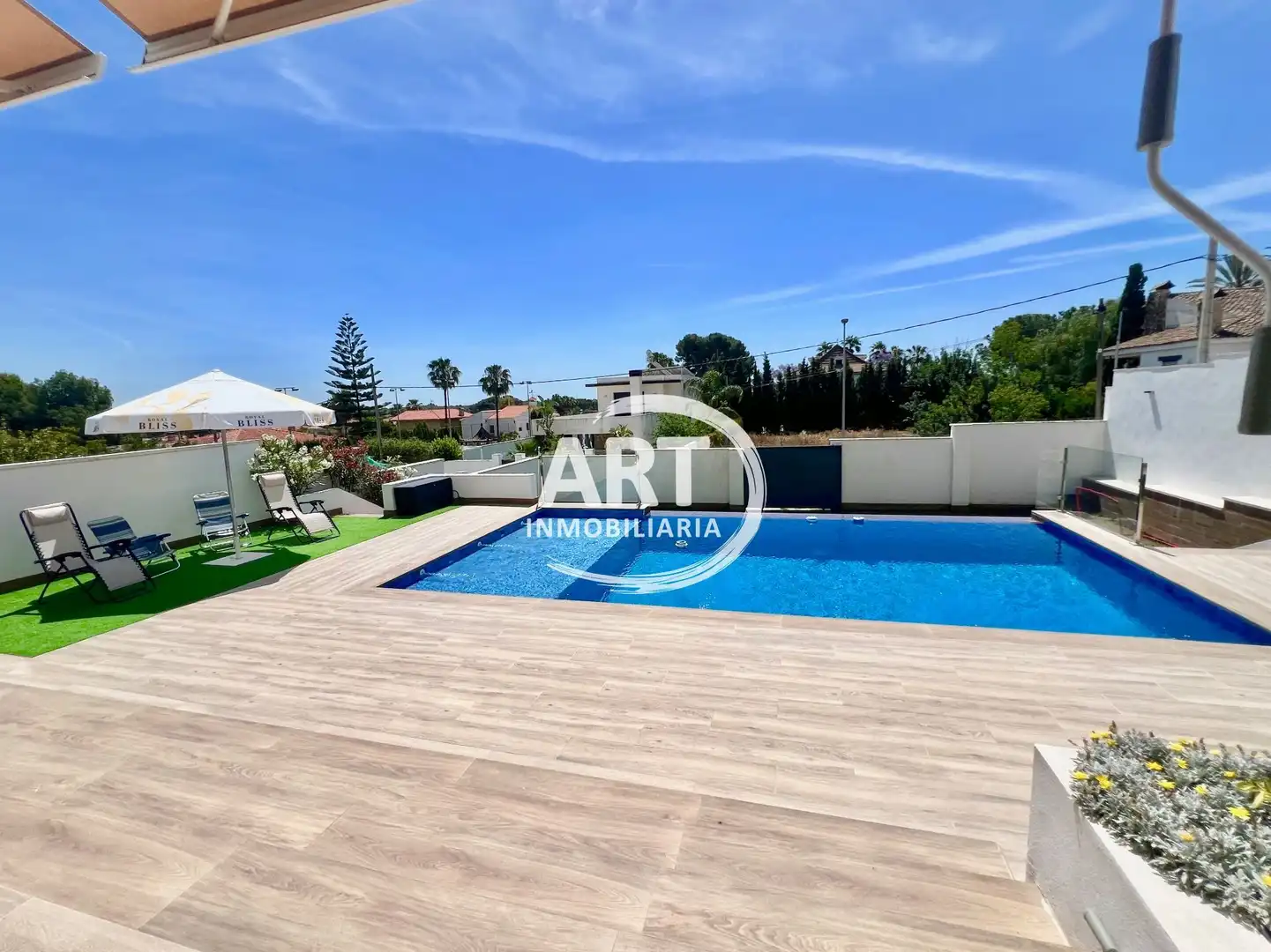 Piscina de Casa o chalet en venta en San Antonio de Benagéber con Aire acondicionado, Calefacción y Jardín privado