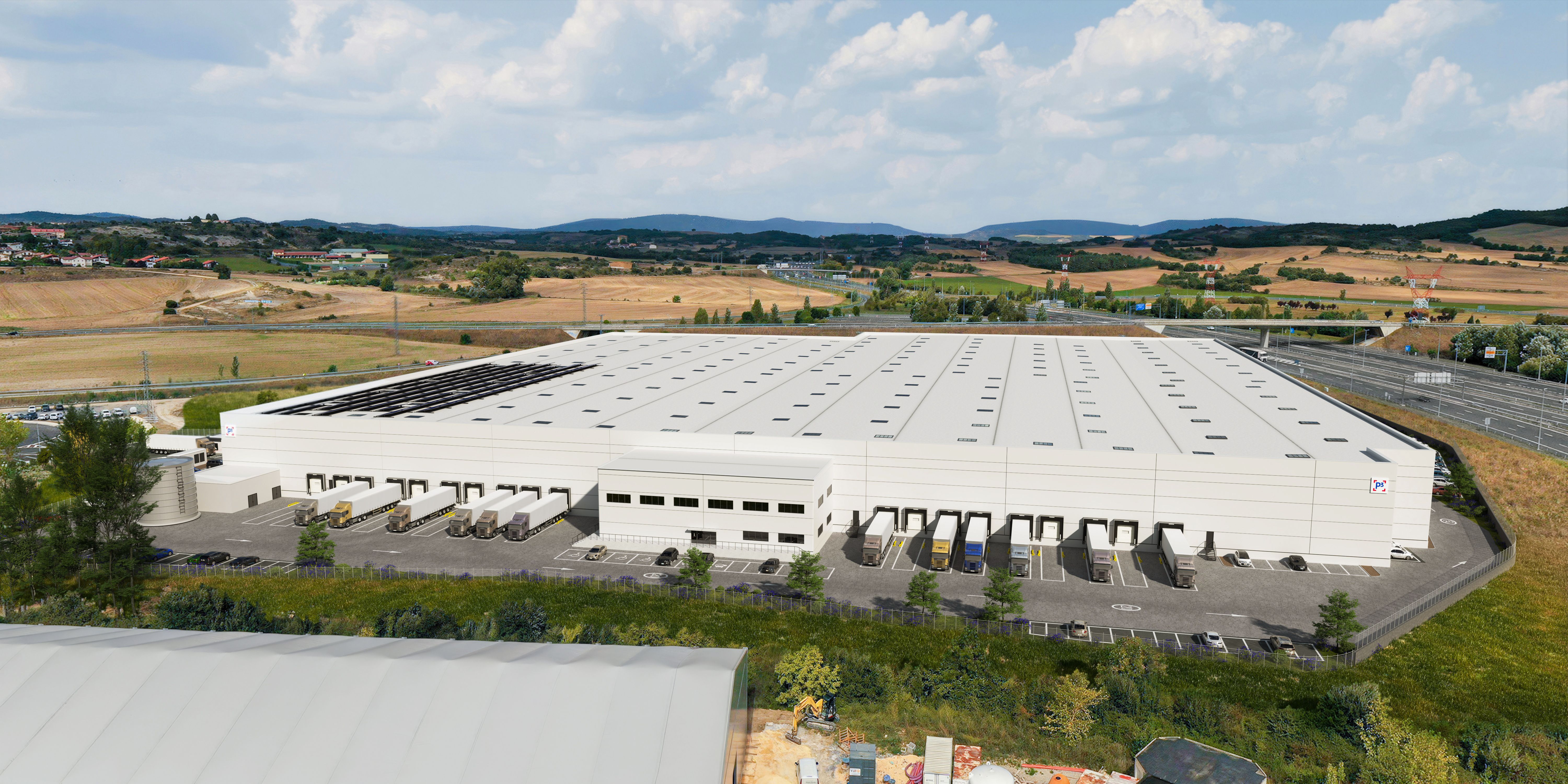 Exterior view of Industrial buildings to rent in Vitoria - Gasteiz